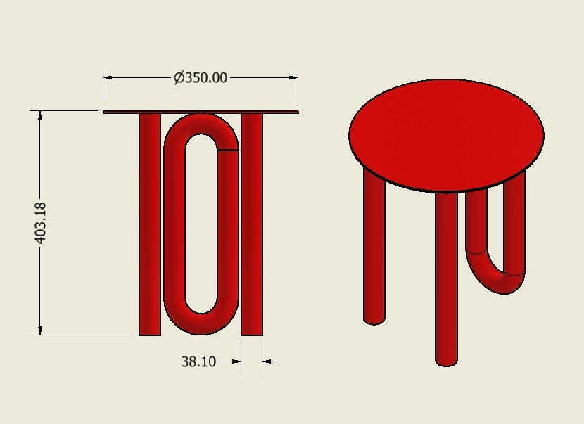 Mesa Auxiliar REF: 110